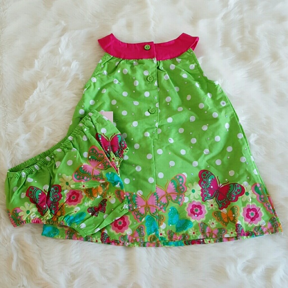 Sweet Brand Sequin Butterfly and Flower Dress - Picture 7 of 7